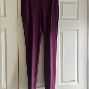 Thalian Pull-on Women's Trousers Purple/Maroon Size 8